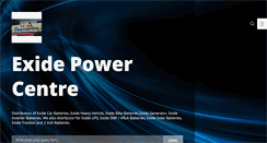 Desktop Screenshot of exidehyderabad.com